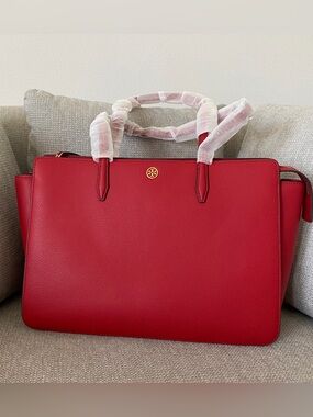 Tory Burch Large Robinson Tote Shoulder Bag